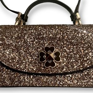 Nwot kate spade glitter purse